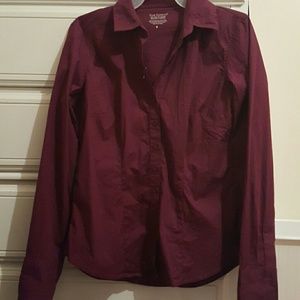 NWOT Women's Fair Indigo organic blouse size small